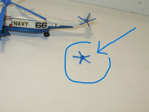 Dinky toys petit rotor - 1,