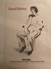 Affiche Lithographique DAVID HOCKNEY originale