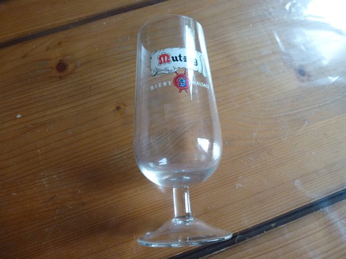 Grand verre bière - grand, à