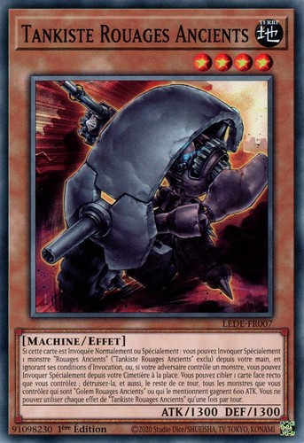 Tankiste rouages - yu-gi-oh!,