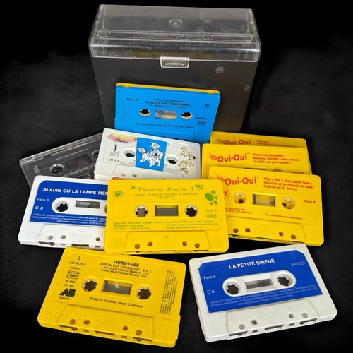 Coffret cassettes disney - cassettes,