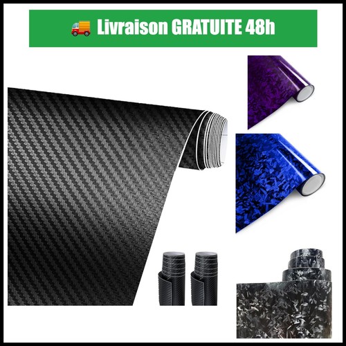 Film vinyle carbone - , 3d
