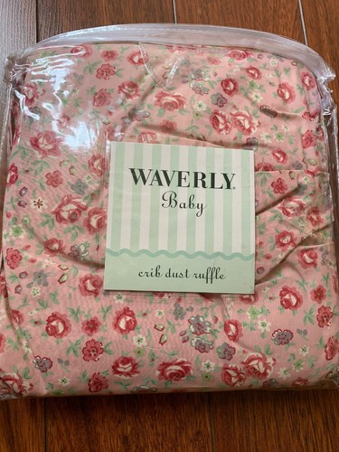 Waverly baby nursey crib - nursey, skirt