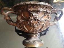 Vase Warwick Bronze XIXème Grand Tour