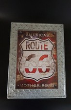 Plaque métal vintage mother