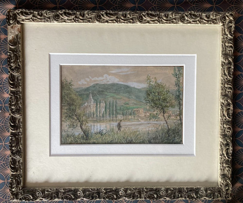 Anonyme aquarelle sur - anonyme,