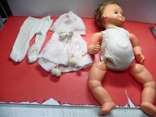 Ancienne Poupée Gégé 1960/ 70 - Petit Collin 50 cm - à restaurer