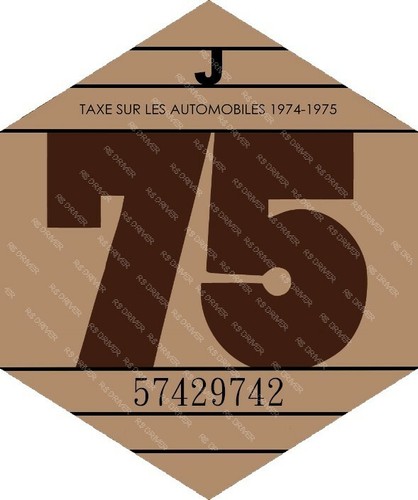Vignette 1975 véhicule - 1975,