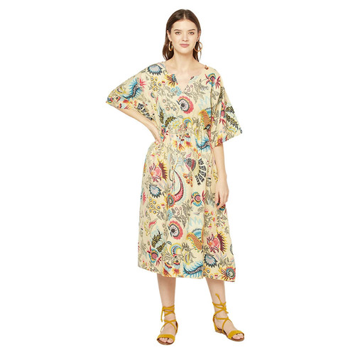 Robe longue maxi caftan - , en