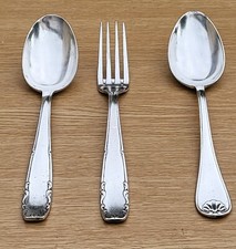 Lot d'anciens couverts en