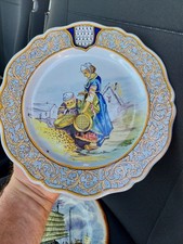 ASSIETTE PORQUIER BEAU XIXeS