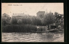 CPA Tiercé, Porte Bise 1922 
