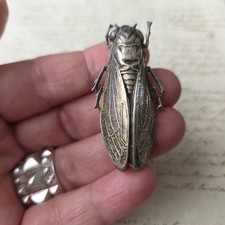 Grande broche cigale vintage - broche,