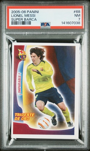 Messi barcelone panini - fc,
