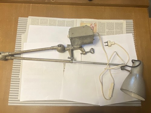 Ancienne lampe atelier - lampe, d