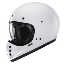 Casque intégral HJC V60 blanc casque moto tout terrain rétro vintage