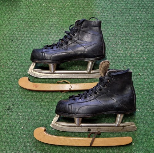 Patins glace vintage - à,