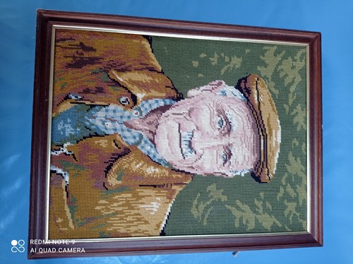 Tableau canevas fini - , encadré