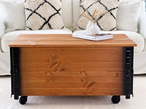 Table basse coffre - table,