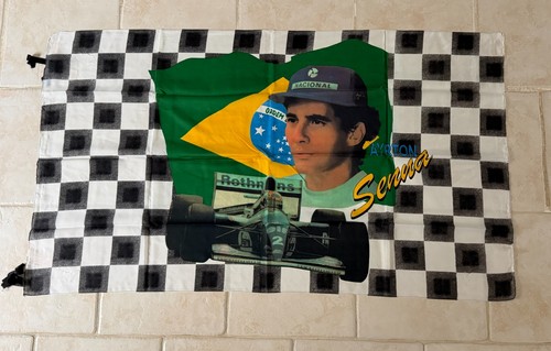 Drapeau ayrton senna - ,
