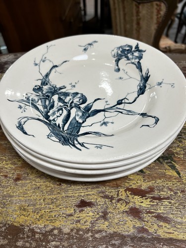 Assiettes plates terre de - 6,