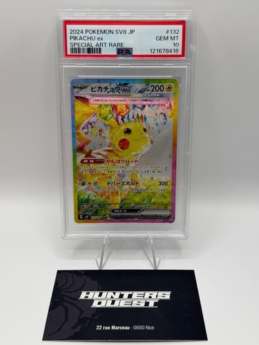 Psa pikachu 132 - 10, ex