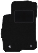 Tapis conducteur velours noir pour Chevrolet Aveo II T300 2011- 1pc