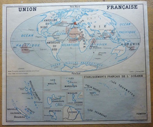 Carte affiche scolaire