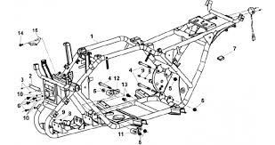 Cadre chassis quad triton - , 700