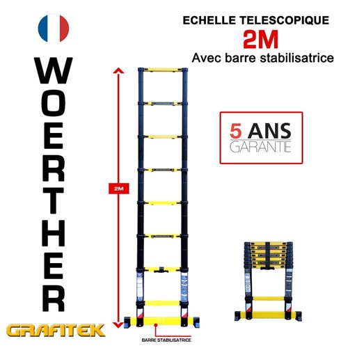 Echelle télescopique woerther - echelle,