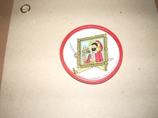 HERGE . CAPITAINE HADDOCK ( TINTIN ) . COUVERCLE TONIMALT . ANNEES 60' .