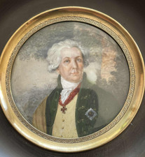 Portrait miniature - Russie -