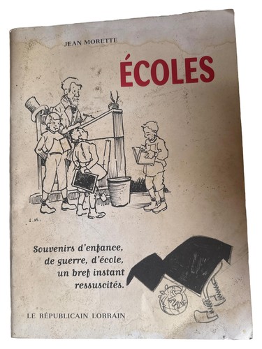 Jean morette écoles livre - morette,