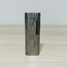 Briquet à gaz Maruman GL-74 argent P vintage d'occasion