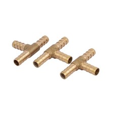 8mm Dia. forme T laiton 3