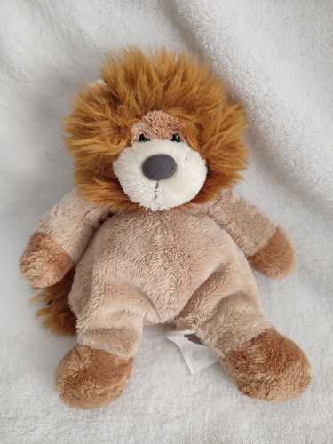 Doudou peluche lion marron - lion, cmp
