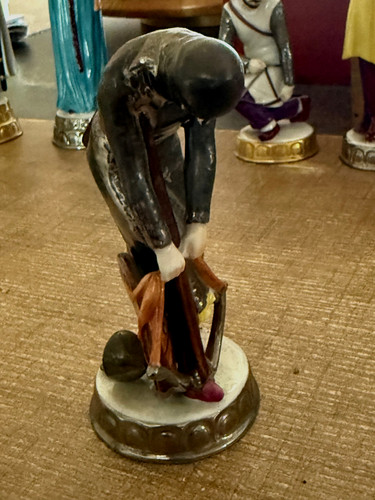 Personnage porcelaine - porcelaine,