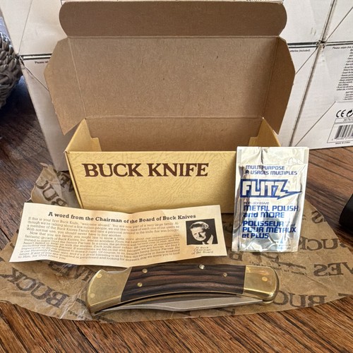 Vintage buck 110 folding - vintage,