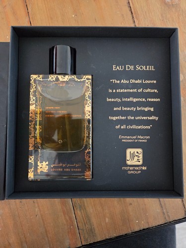 Parfum eau soleil louvre - eau,