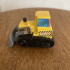 Pull-back mini car bulldozer