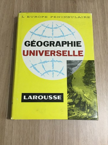 Géographie universelle - géographie,