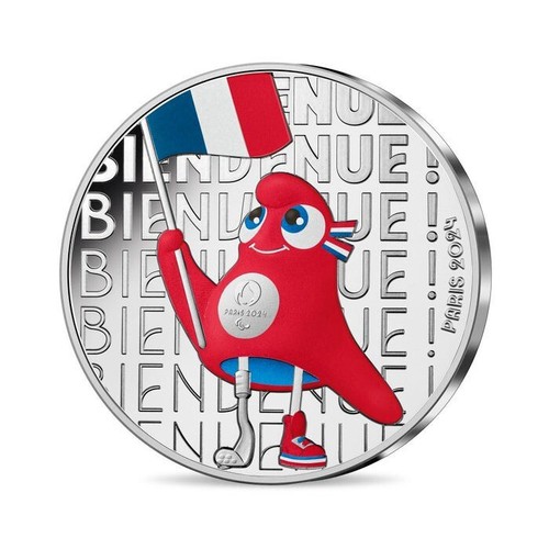 Mascotte pièce 50 euros - 50,