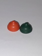 Playmobil lot 2 bonnets ENFANT vert+orange maison 1900 victorienne belle époque
