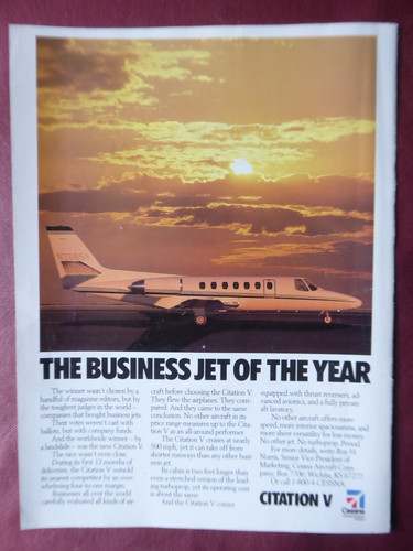1990 pub cessna citation v - cessna,