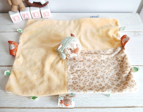 Noukie doudou peluche carré - doudou,