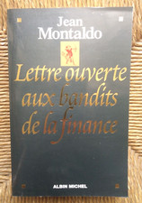 Livre Lettre ouverte aux bandits de la finance de Jean Montaldo