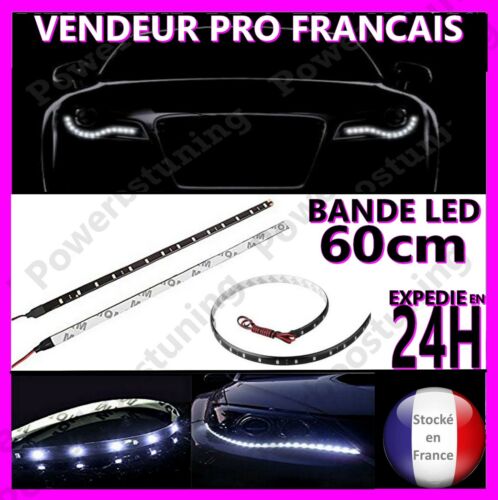 Bande led blanche phare feux - led,