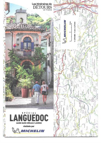 Carte michelin detours - carte, en