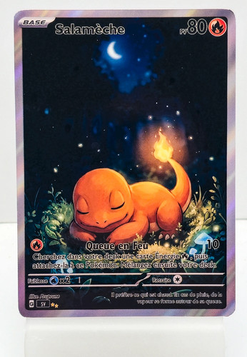 Carte pokémon salamèche - carte,