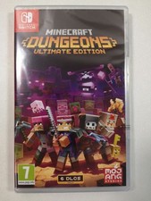 MINECRAFT DUNGEONS ULTIMATE EDITION SWITCH FR NEW (EN/FR/DE/ES/IT/PT)